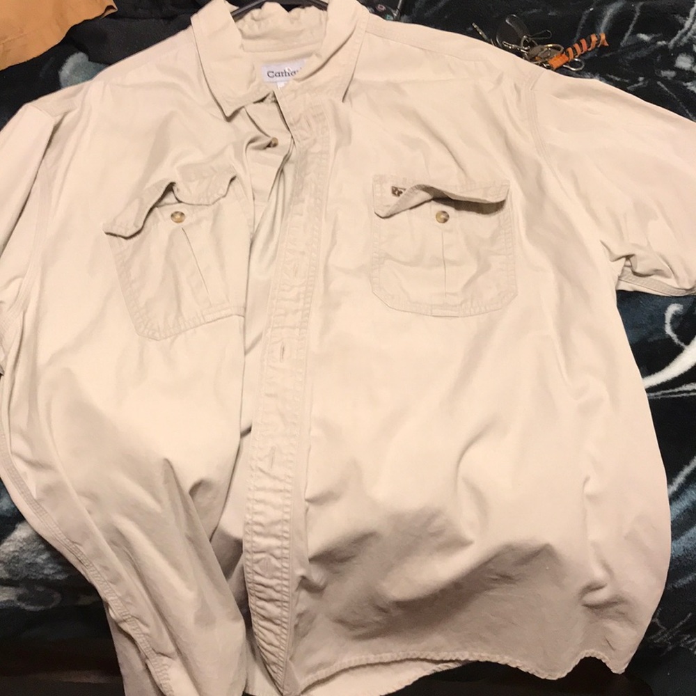 Button down carhartt